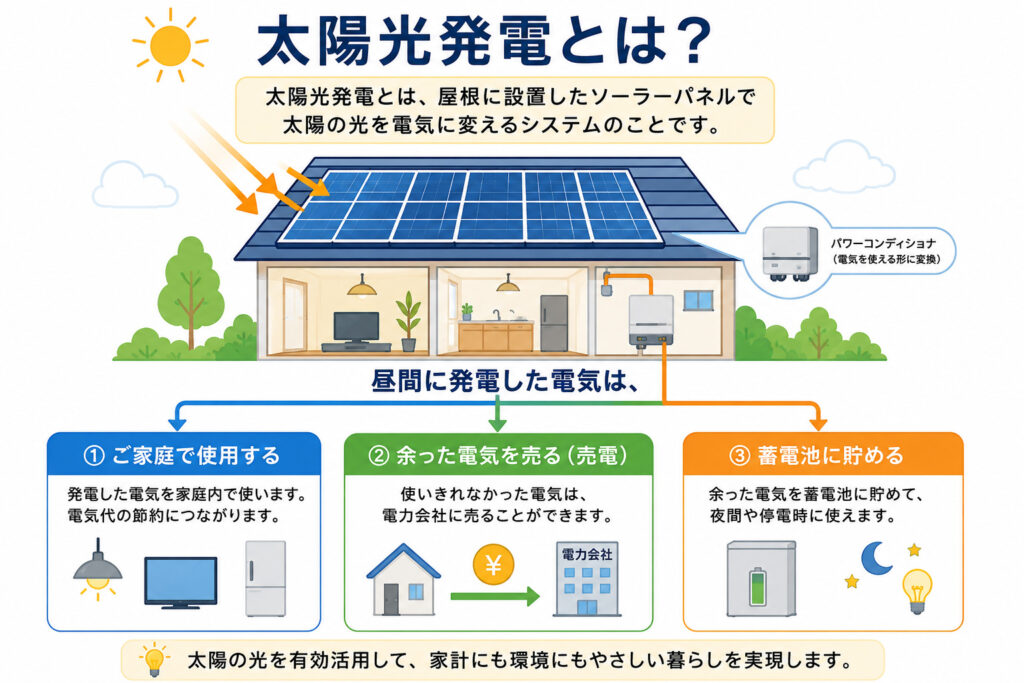 太陽光発電とは?