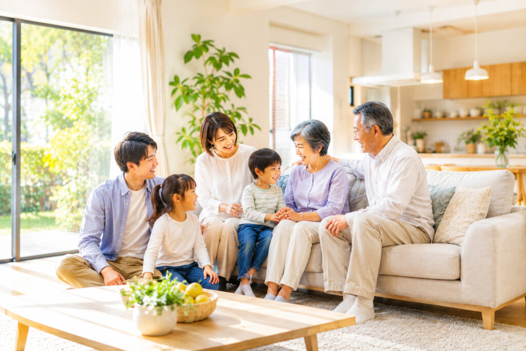 理由④:高齢のご両親や小さなお子様を守る!二世帯住宅の防災・停電対策