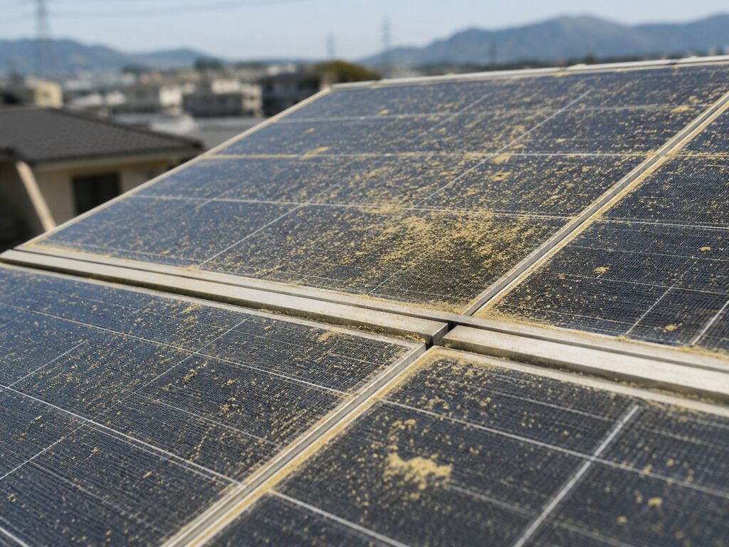 発電量の低下による売電収入・節約効果の減少